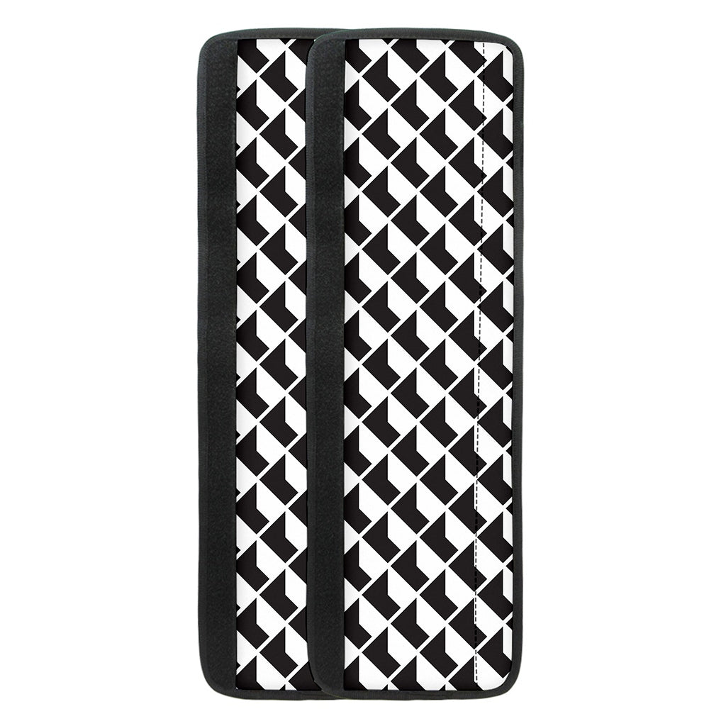Isometric Geometric Pattern Print Refrigerator Handle Covers