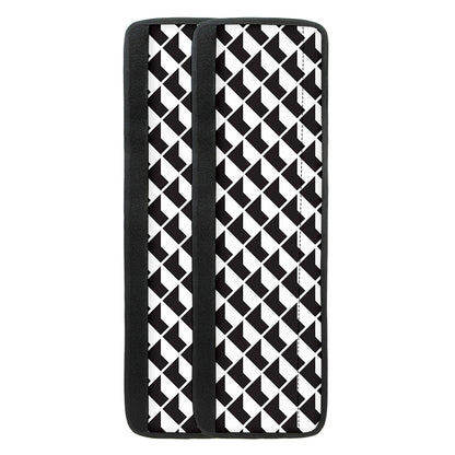 Isometric Geometric Pattern Print Refrigerator Handle Covers