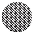 Isometric Geometric Pattern Print Round Blanket