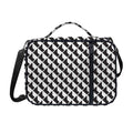 Isometric Geometric Pattern Print Shoulder Strap Bible Bag