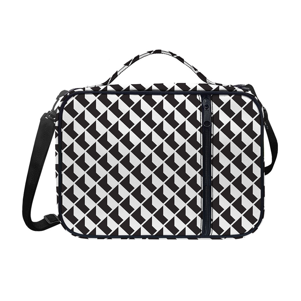 Isometric Geometric Pattern Print Shoulder Strap Bible Bag