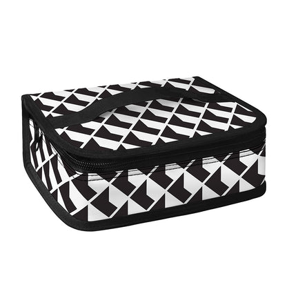 Isometric Geometric Pattern Print Small Lunch Bag