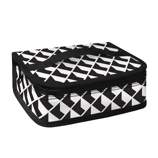Isometric Geometric Pattern Print Small Lunch Bag