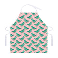 Isometric Tyrannosaurus Pattern Print Adjustable Apron