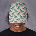 Isometric Tyrannosaurus Pattern Print Baseball Cap