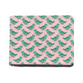 Isometric Tyrannosaurus Pattern Print Bifold Wallet