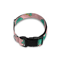 Isometric Tyrannosaurus Pattern Print Dog Collar