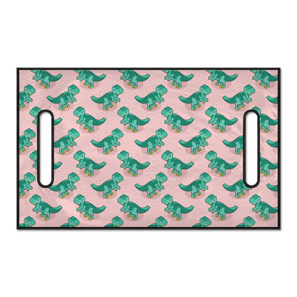 Isometric Tyrannosaurus Pattern Print Golf Cart Seat Cover