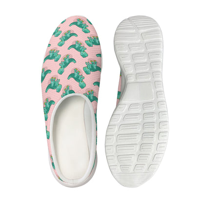 Isometric Tyrannosaurus Pattern Print Mesh Casual Shoes