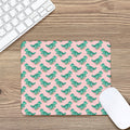 Isometric Tyrannosaurus Pattern Print Mouse Pad
