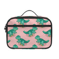 Isometric Tyrannosaurus Pattern Print Portable Lunch Bag