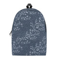Ivy Flower Denim Jeans Pattern Print School Backpack