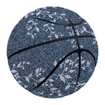 Ivy Flower Denim Jeans Pattern Print Basketball