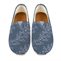 Ivy Flower Denim Jeans Pattern Print Casual Shoes
