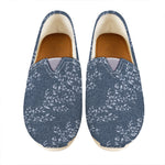 Ivy Flower Denim Jeans Pattern Print Casual Shoes