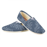 Ivy Flower Denim Jeans Pattern Print Casual Shoes