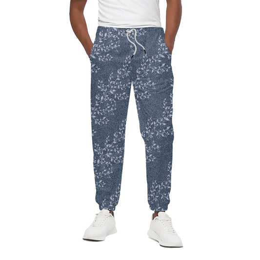 Ivy Flower Denim Jeans Pattern Print Cotton Pants
