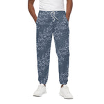 Ivy Flower Denim Jeans Pattern Print Cotton Pants