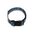 Ivy Flower Denim Jeans Pattern Print Dog Collar