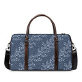 Ivy Flower Denim Jeans Pattern Print Duffel Bag