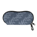 Ivy Flower Denim Jeans Pattern Print Glasses Case