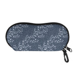 Ivy Flower Denim Jeans Pattern Print Glasses Case
