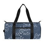 Ivy Flower Denim Jeans Pattern Print Gym Bag
