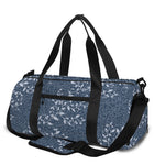 Ivy Flower Denim Jeans Pattern Print Gym Bag