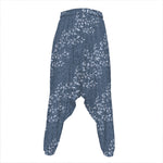 Ivy Flower Denim Jeans Pattern Print Hammer Pants