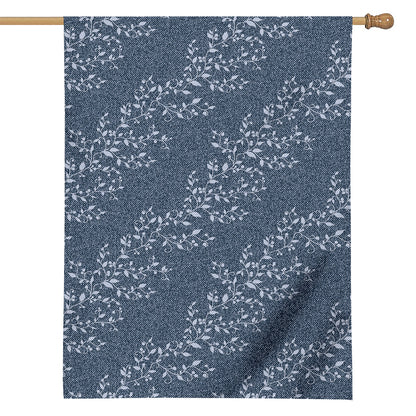 Ivy Flower Denim Jeans Pattern Print House Flag