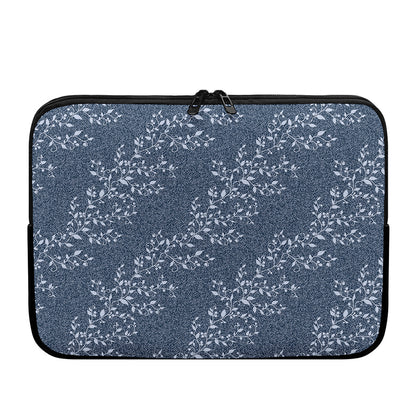 Ivy Flower Denim Jeans Pattern Print Laptop Sleeve