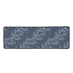 Ivy Flower Denim Jeans Pattern Print Long Kitchen Mat
