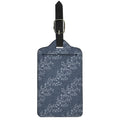 Ivy Flower Denim Jeans Pattern Print Luggage Tag