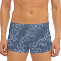 Ivy Flower Denim Jeans Pattern Print Men's Short Boxer Briefs