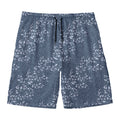 Ivy Flower Denim Jeans Pattern Print Men's Swim Trunks