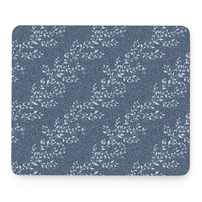 Ivy Flower Denim Jeans Pattern Print Mouse Pad