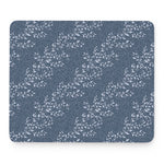 Ivy Flower Denim Jeans Pattern Print Mouse Pad
