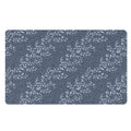 Ivy Flower Denim Jeans Pattern Print Polyester Doormat