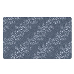 Ivy Flower Denim Jeans Pattern Print Polyester Doormat