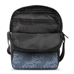 Ivy Flower Denim Jeans Pattern Print Rectangular Crossbody Bag