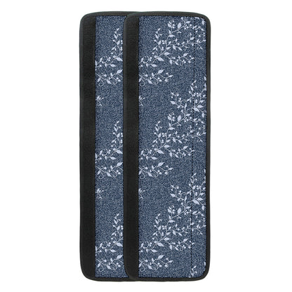 Ivy Flower Denim Jeans Pattern Print Refrigerator Handle Covers