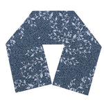 Ivy Flower Denim Jeans Pattern Print Scarf