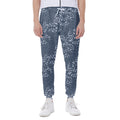 Ivy Flower Denim Jeans Pattern Print Joggers