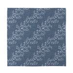 Ivy Flower Denim Jeans Pattern Print Silk Bandana