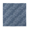 Ivy Flower Denim Jeans Pattern Print Silk Bandana