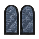 Ivy Flower Denim Jeans Pattern Print Skillet Handle Cover