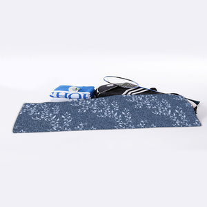 Ivy Flower Denim Jeans Pattern Print Sports Towel