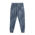 Ivy Flower Denim Jeans Pattern Print Sweatpants