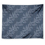 Ivy Flower Denim Jeans Pattern Print Tapestry