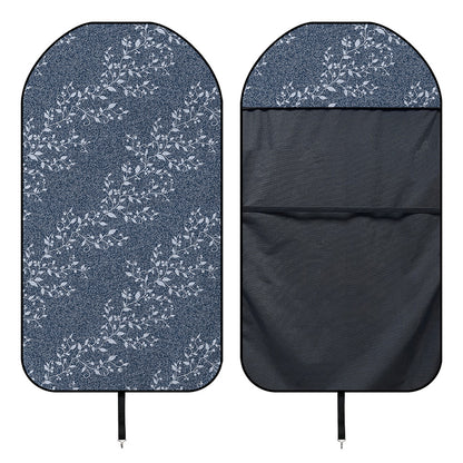Ivy Flower Denim Jeans Pattern Print Waterproof Car Seat Cover